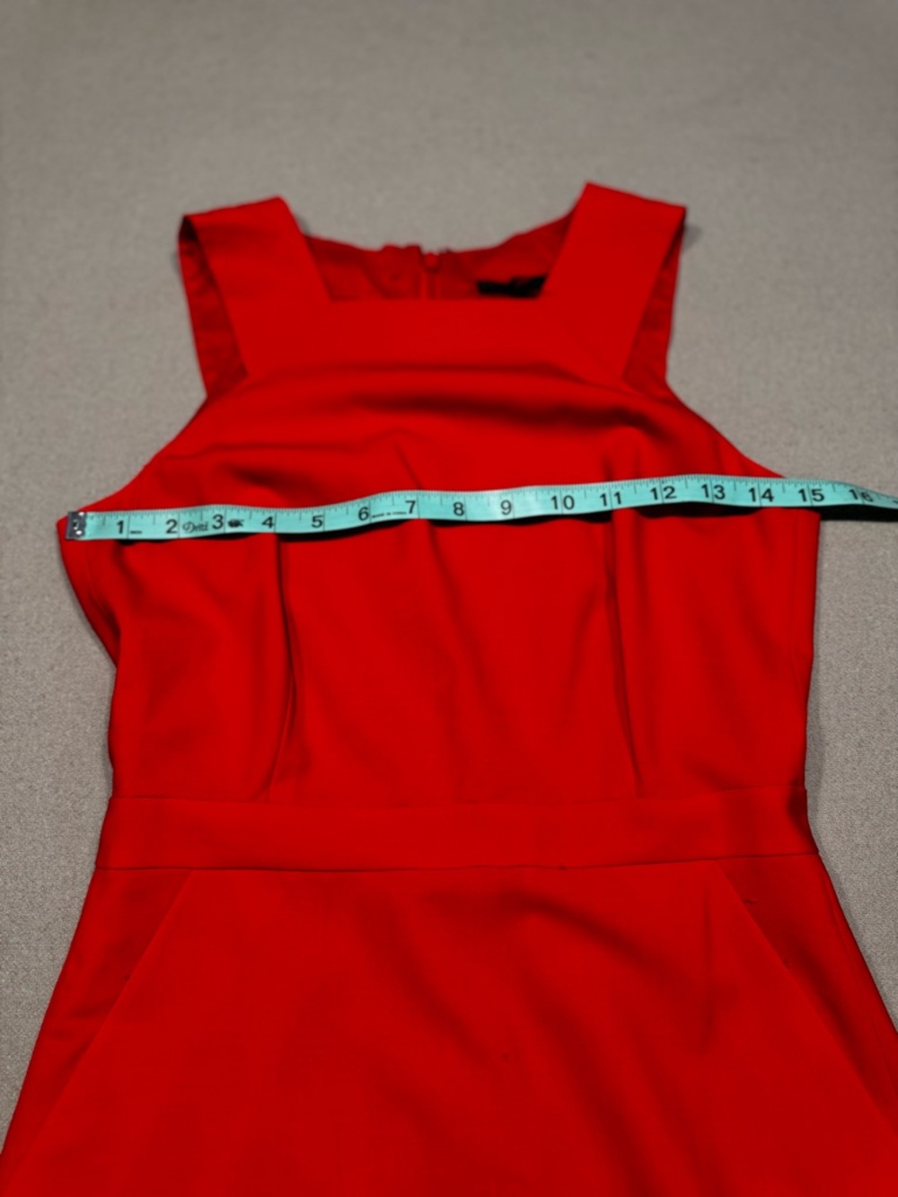 J. Crew Vibrant Red Midi Sheath Dress - Picture 5 of 11